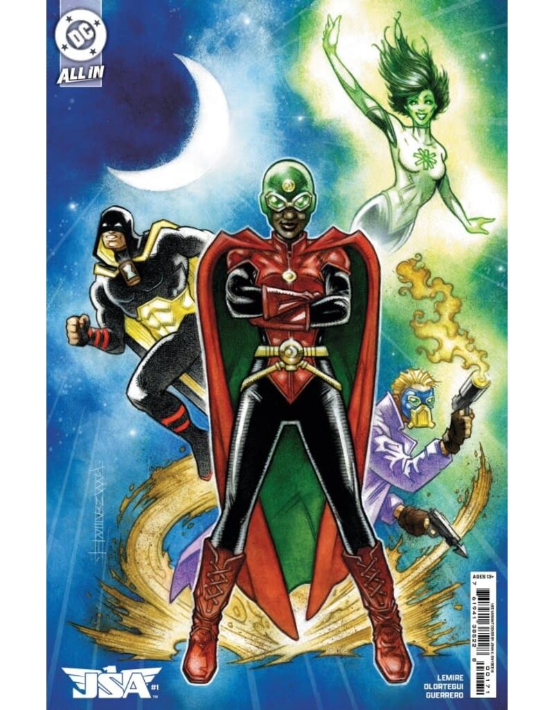 DC COMICS JSA #1 Cover H 1:50 John K. Snyder III Card Stock Variant