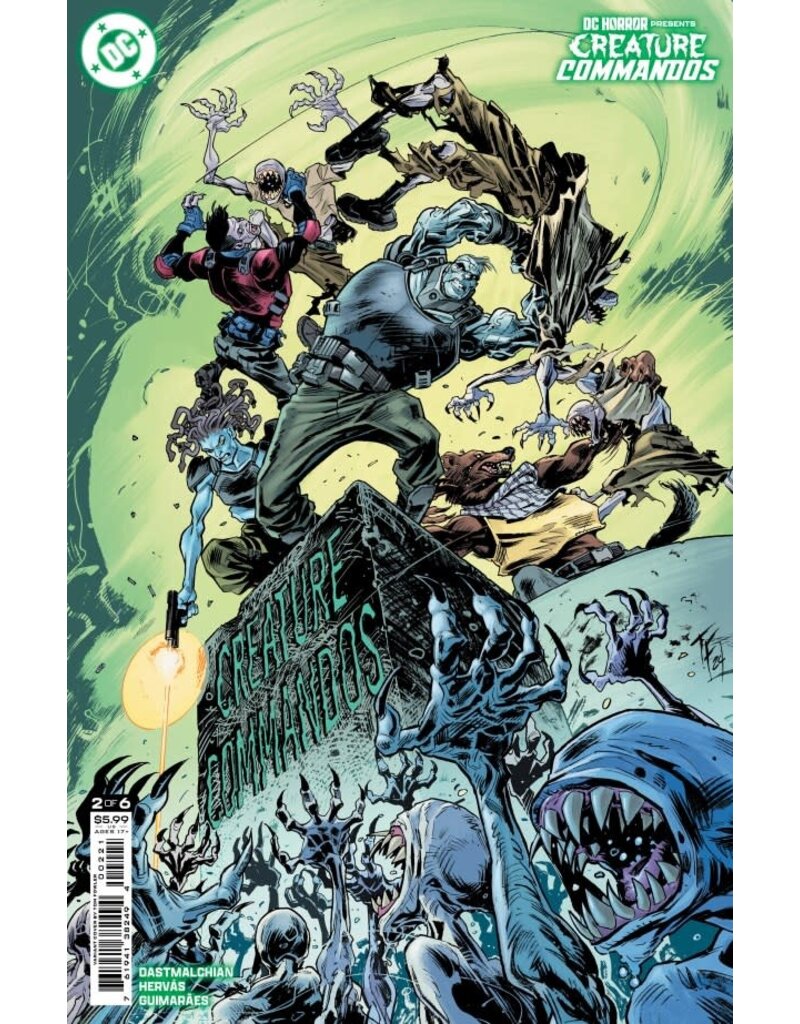 DC COMICS DC Horror Presents: Creature Commandos #2 Cover B Tom Fowler Card Stock Variant