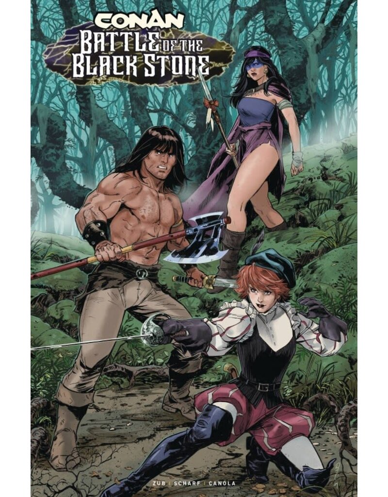 Conan: Battle of the Black Stone #3 Cover C Danica Brine Variant