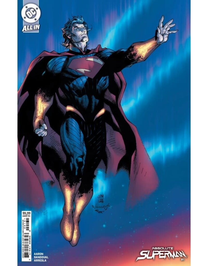 DC COMICS Absolute Superman #1 Cover C Jim Lee Card Stock Variant