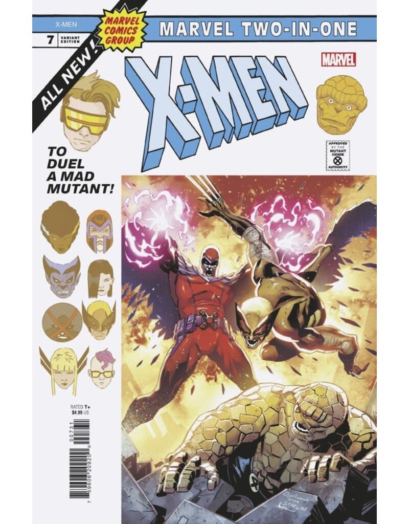 Marvel Comics X-Men #7 Rogê Antônio Marvel Two-in-One Variant
