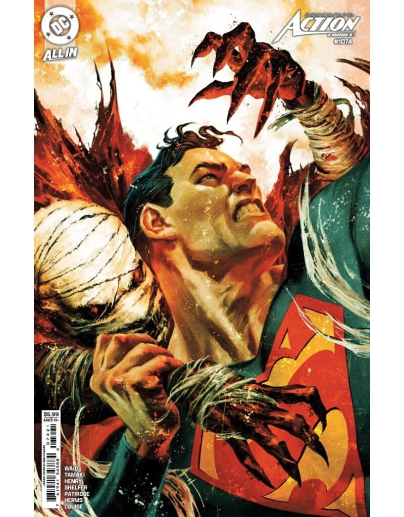 DC COMICS Action Comics #1074 Cover B Sebastián Fiumara Card Stock Variant