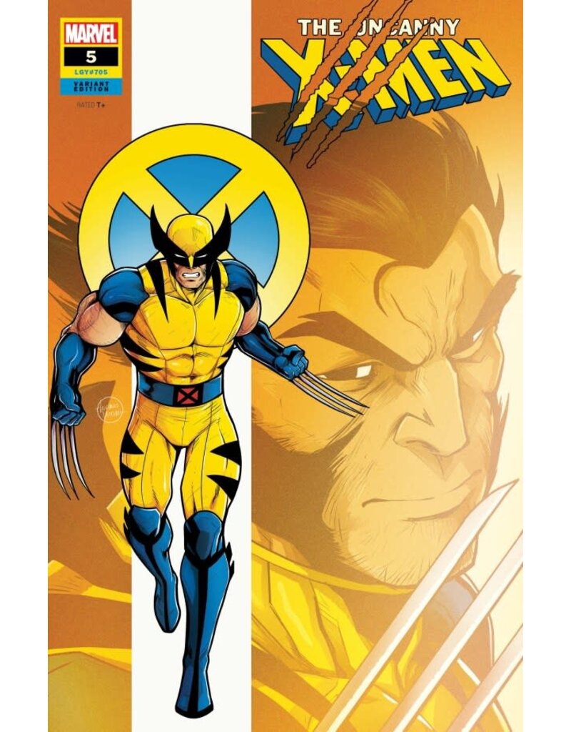 Marvel Comics Uncanny X-Men #5 Luciano Vecchio Wolverine Variant