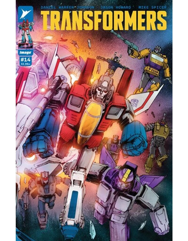 IMAGE COMICS Transformers #14 Cover C 1:10 Viktor Bogdanovic Connecting Variant