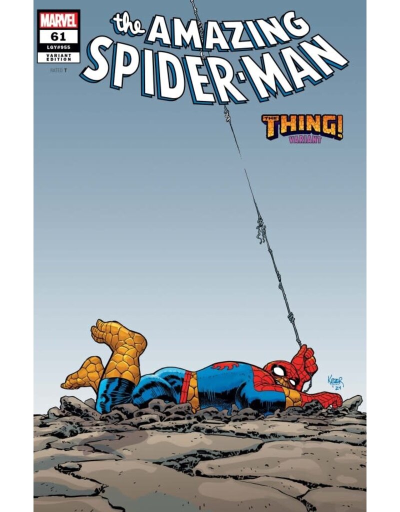 Marvel Comics The Amazing Spider-Man #61 Aaron Kuder The Thing! Variant