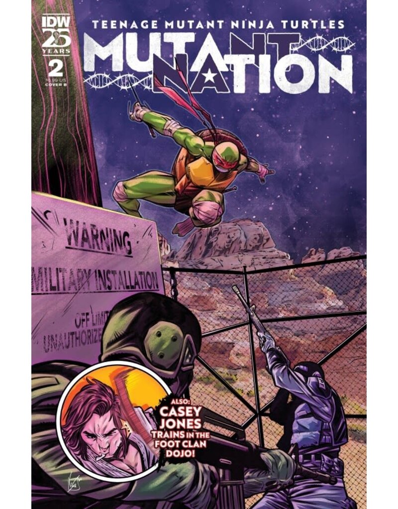 IDW Publishing Teenage Mutant Ninja Turtles: Mutant Nation #2 Cover B Vincenzo Federici Variant