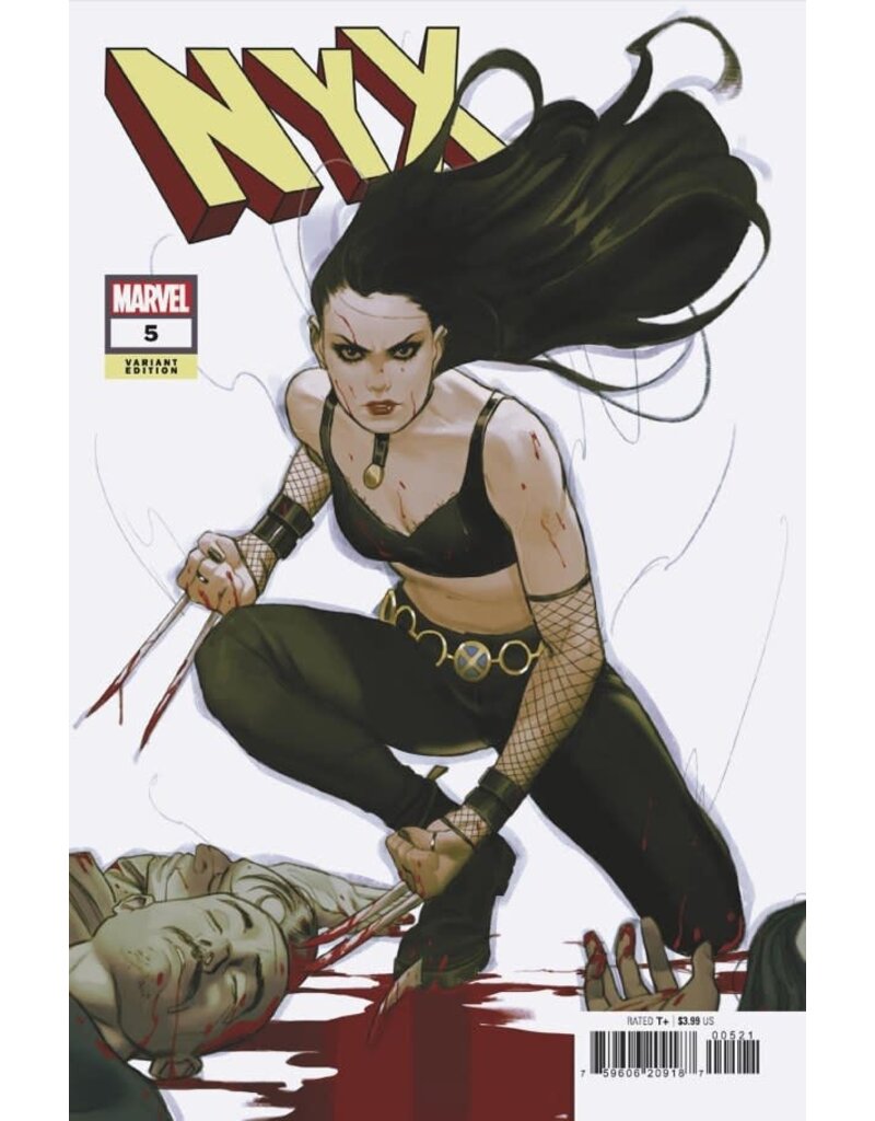 Marvel Comics NYX #5 Joshua 'Sway' Swaby X-23 Variant