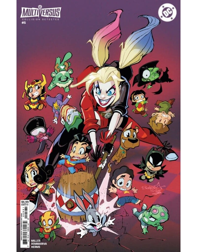 DC COMICS MultiVersus: Collision Detected #5 Cover B Jon Sommariva Card Stock Variant