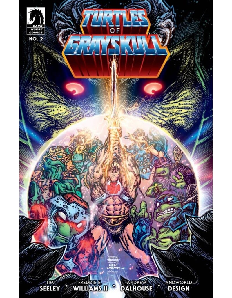 Dark Horse Comics Masters of the Universe / Teenage Mutant Ninja Turtles: Turtles of Grayskull #2 Cover B Freddie E. Williams II Variant