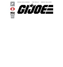 IMAGE COMICS G.I. Joe #1 Cover O Cobra Blank Sketch Variant