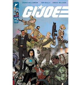 IMAGE COMICS G.I. Joe #1 Cover P Tom Reilly Foil Card Stock Variant