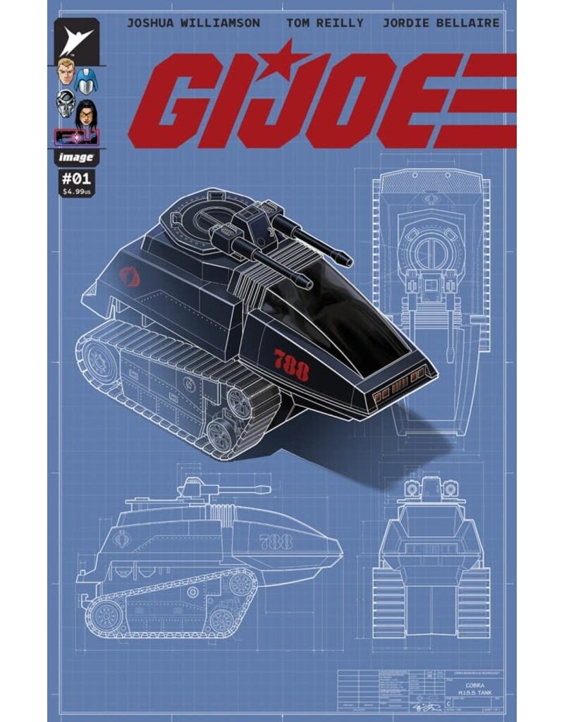IMAGE COMICS G.I. Joe #1 Cover J 1:50 E.J. Su Foil Variant