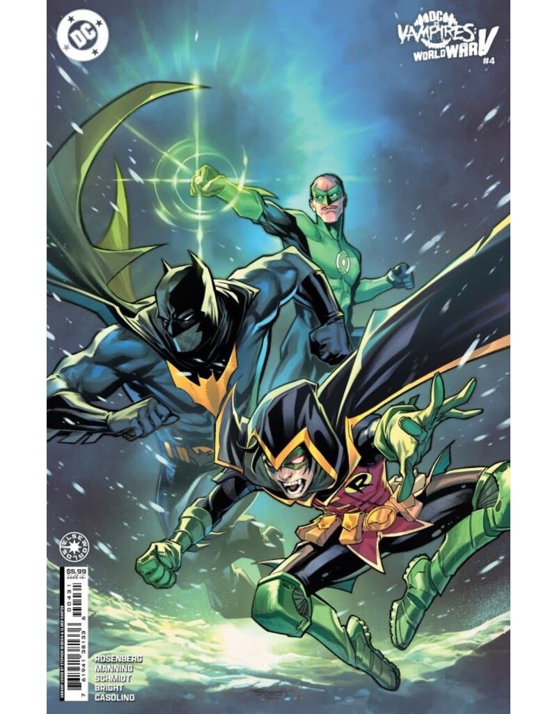DC COMICS DC vs. Vampires: World War V #4 Cover C Stephen Segovia Card Stock Variant