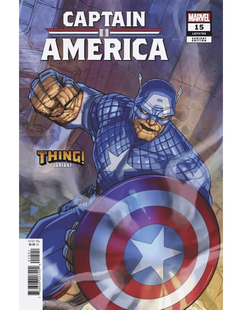 Marvel Comics Captain America #15 Pete Woods The Thing Variant