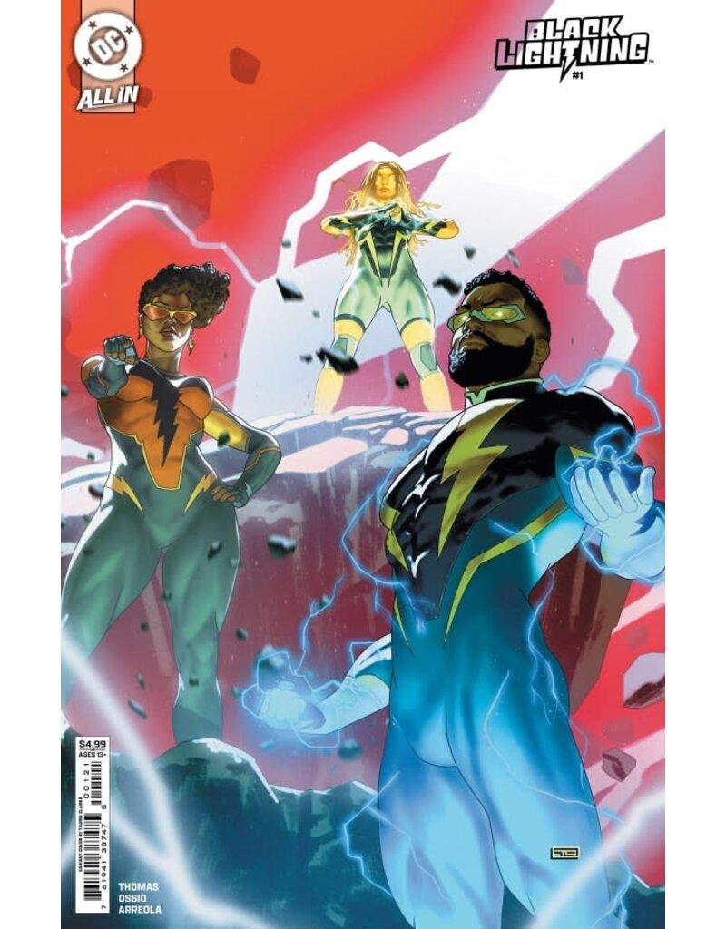 DC COMICS Black Lightning #1 Cover B Taurin Clarke Card Stock Variant