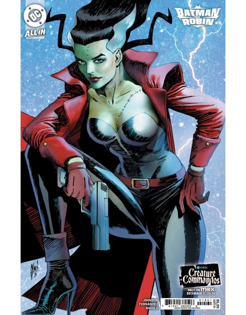 DC COMICS Batman and Robin #15 Cover D Guillem March Creature Commandos Card Stock Variant