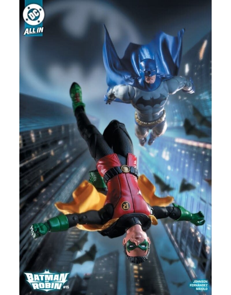 DC COMICS Batman and Robin #15 Cover E McFarlane Toys Card Stock Variant