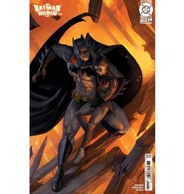 DC COMICS Batman and Robin #15 Cover C Aaron Bartling Card Stock Variant