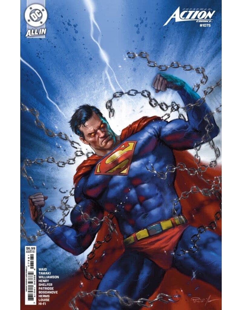 DC COMICS Action Comics #1075 Cover E Lucio Parrillo Card Stock Variant