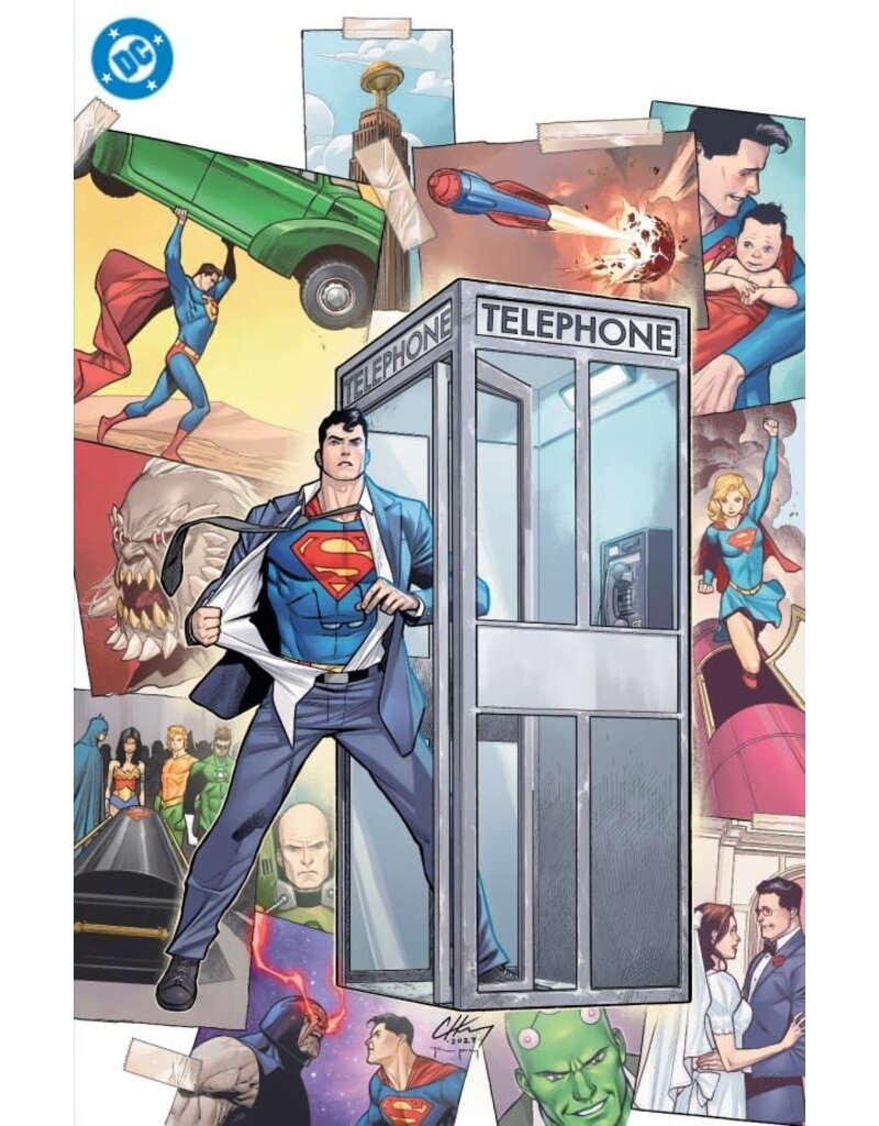 DC COMICS Action Comics #1075 Cover F Clayton Henry Foil Virgin Variant