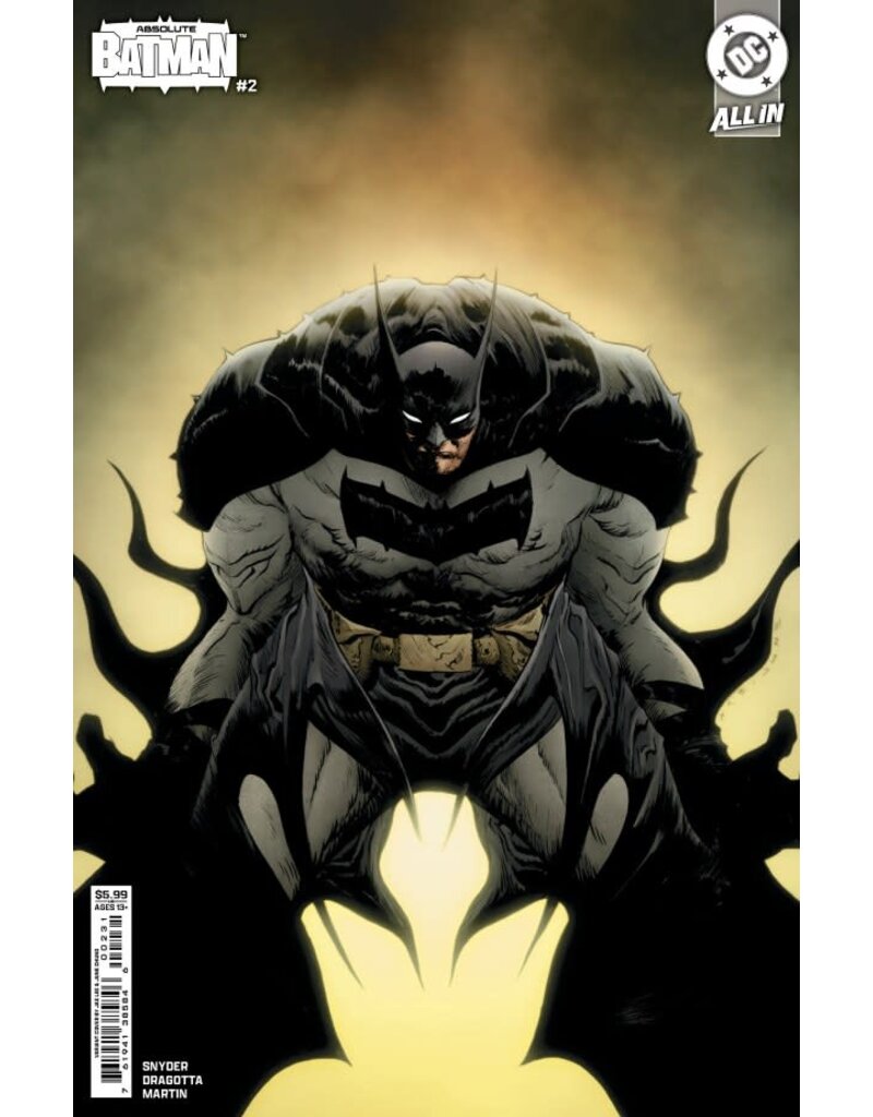 DC COMICS Absolute Batman #2 Cover C Jae Lee Card Stock Variant