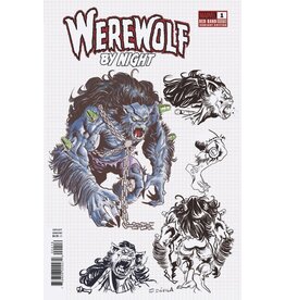 Marvel Comics Werewolf by Night #4 1:10 Sergio Fernández Dávila Design Variant