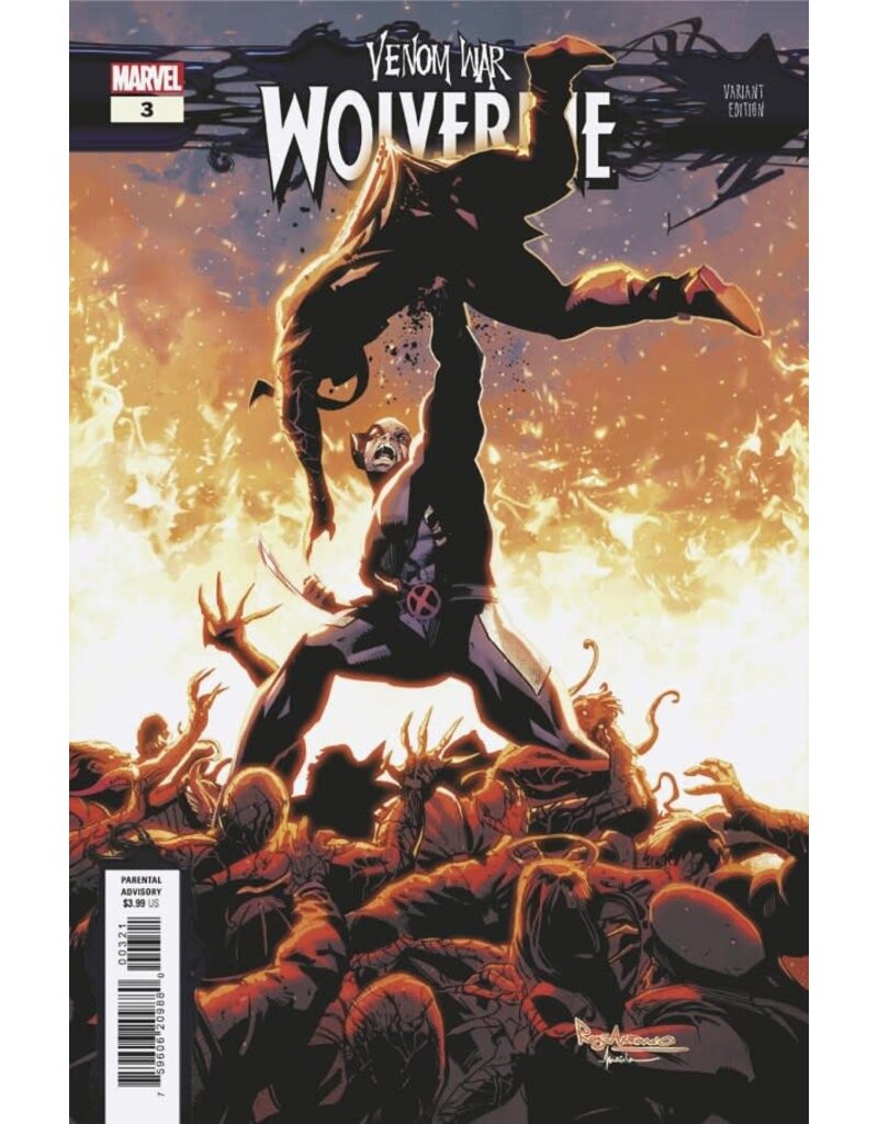 Marvel Comics Venom War: Wolverine #3 Rogê Antônio Variant