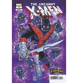 Marvel Comics Uncanny X-Men #5 Javier Garrón The Thing! Variant