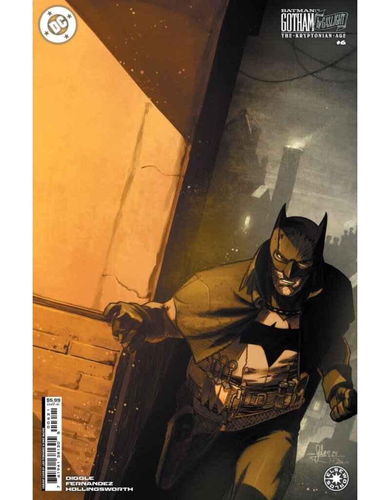 DC COMICS Batman: Gotham by Gaslight - The Kryptonian Age #6 Cover B Javier Fernández Card Stock Variant