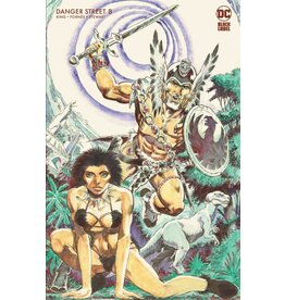 DC Danger Street #8 Cover B Mike Grell Card Stock Variant