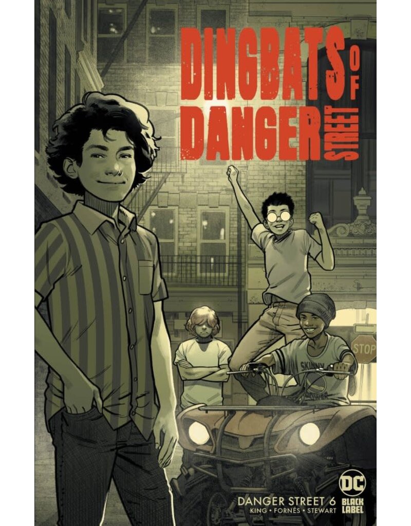 DC Danger Street #6 Cover B Evan 'Doc' Shaner Card Stock Variant