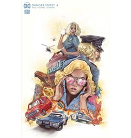 DC Danger Street #4 Cover B Joelle Jones Card Stock Variant