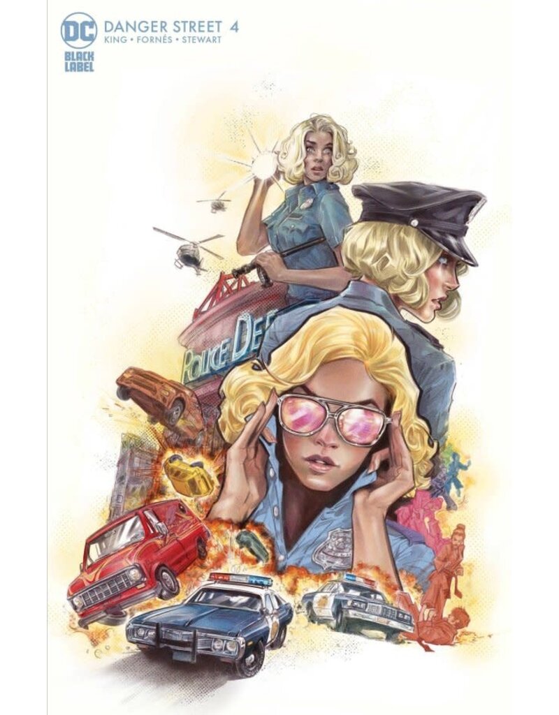 DC Danger Street #4 Cover B Joelle Jones Card Stock Variant