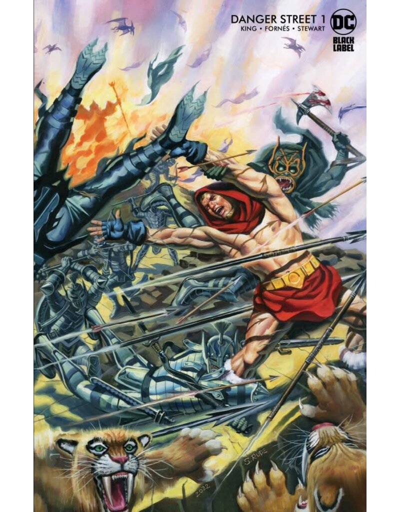 DC Danger Street #1 Cover B Steve Rude Card Stock Variant