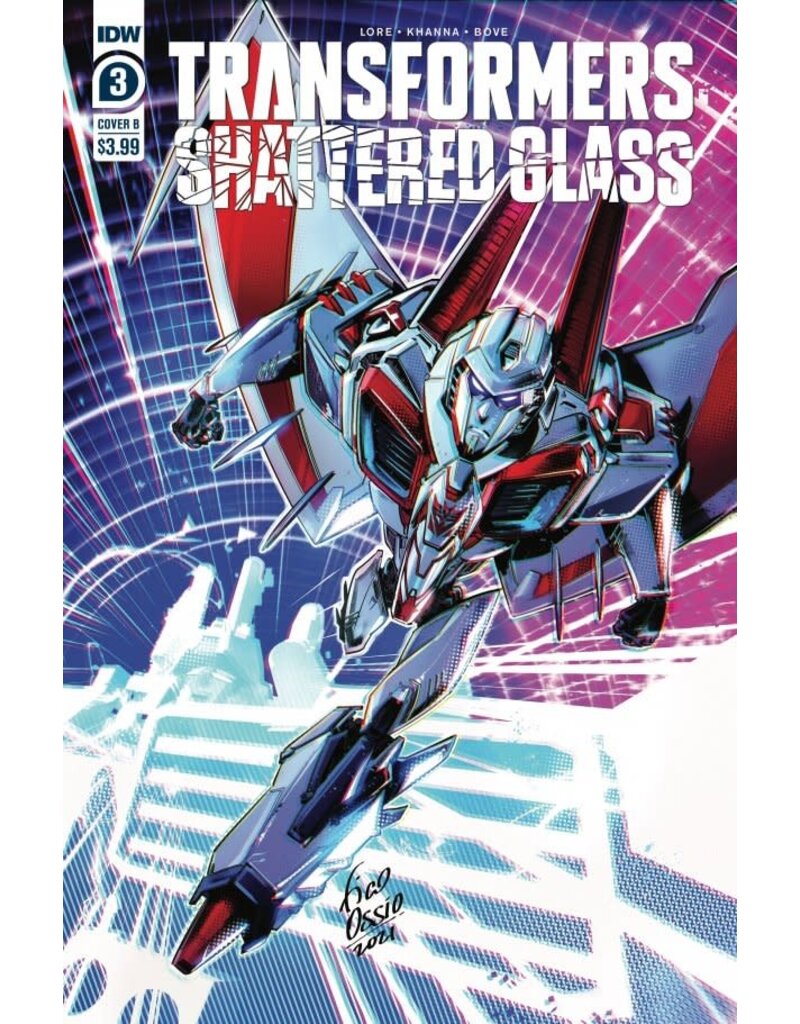 IDW Transformers: Shattered Glass #3 Cover B Ossio