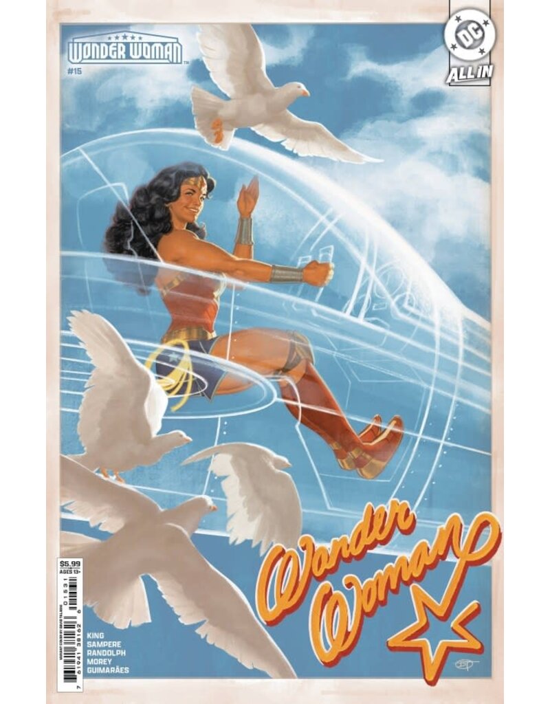 DC COMICS Wonder Woman #15 Cover C David Talaski Card Stock Variant