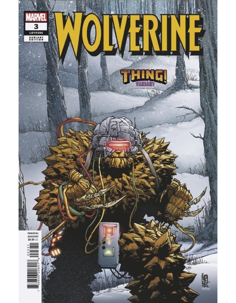 Marvel Comics Wolverine #3 Giuseppe Camuncoli The Thing! Variant