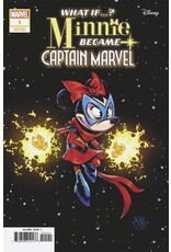 Marvel Comics Marvel & Disney: What If...? Minnie Became Captain Marvel #1 Skottie Young Variant