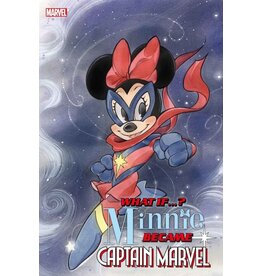 Marvel Comics Marvel & Disney: What If...? Minnie Became Captain Marvel #1 Peach Momoko Variant