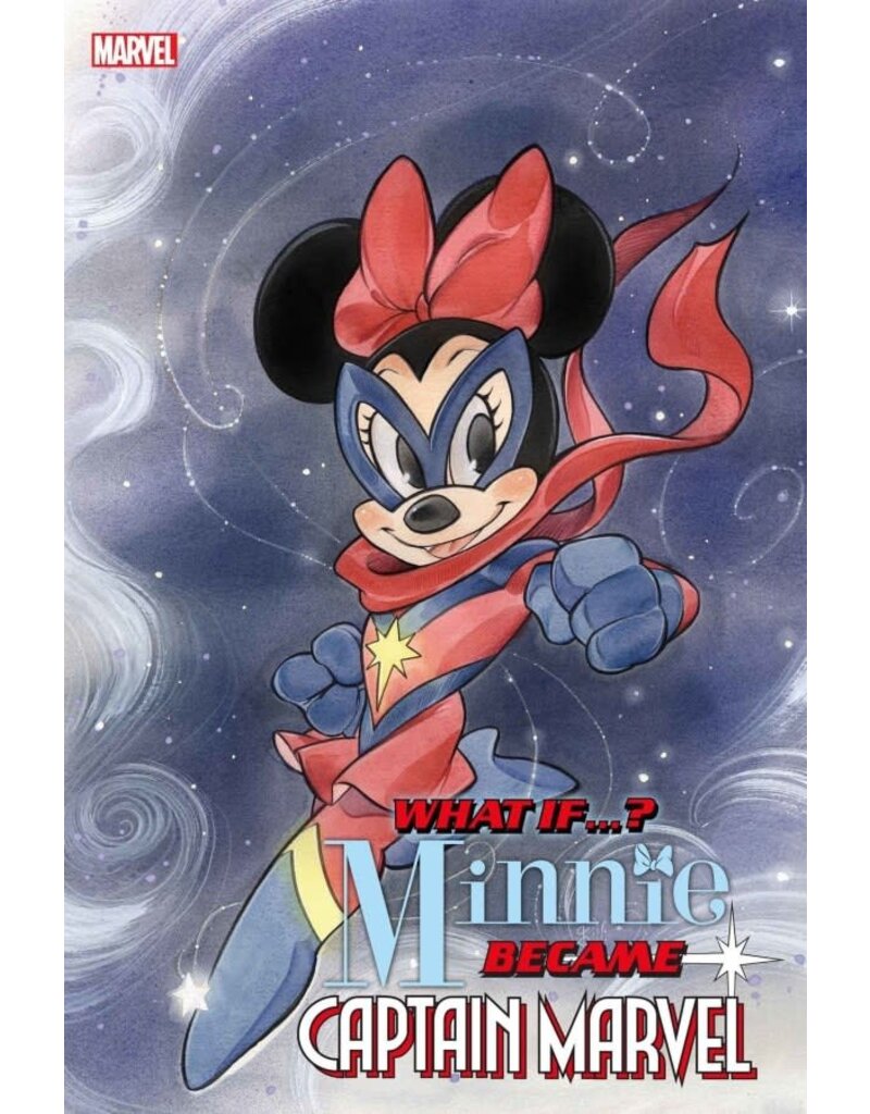 Marvel Comics Marvel & Disney: What If...? Minnie Became Captain Marvel #1 Peach Momoko Variant