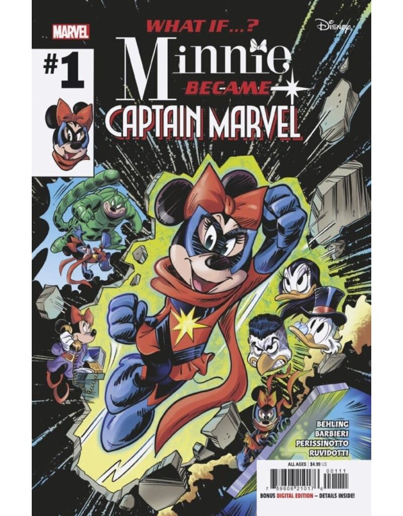 Marvel Comics Marvel & Disney: What If...? Minnie Became Captain Marvel #1