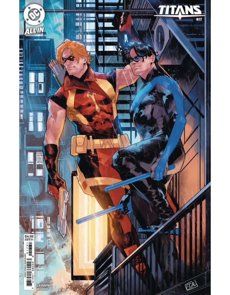 DC COMICS Titans #17 Cover C Edwin Galmon Card Stock Variant
