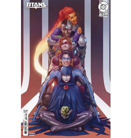DC COMICS Titans #17 Cover B Rahzzah Card Stock Variant