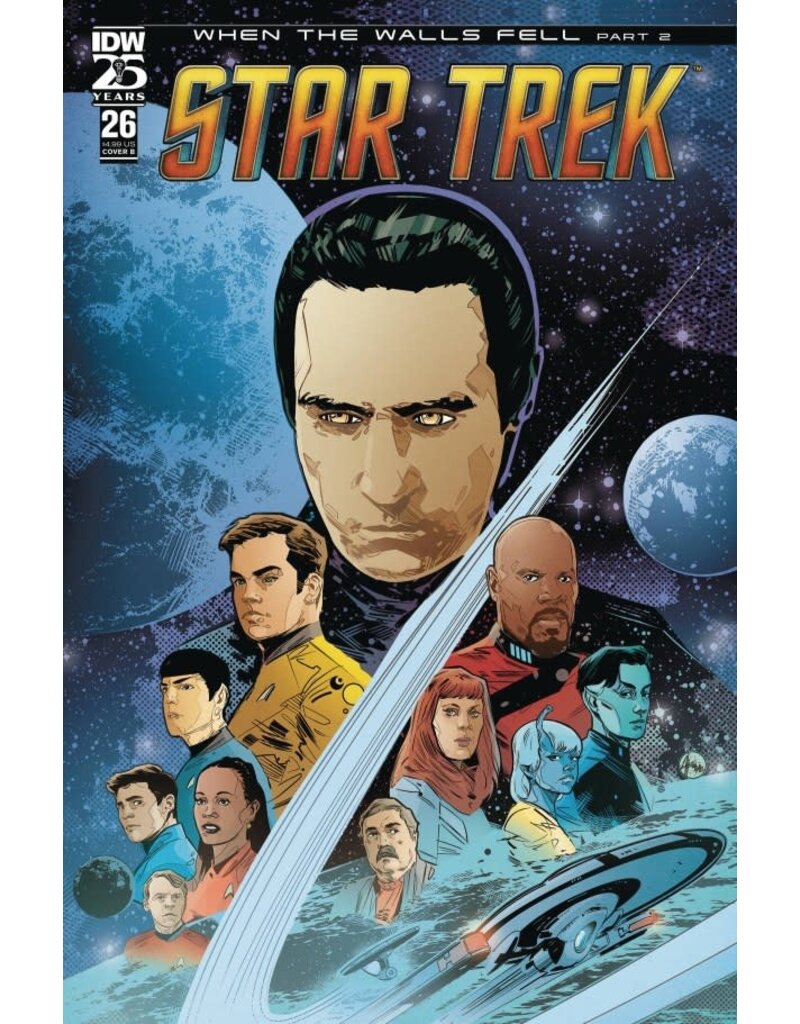 IDW Publishing Star Trek #26 Cover B Ángel Hernández Variant