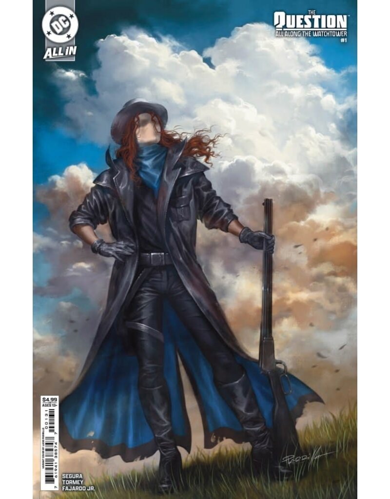 DC COMICS The Question: All Along the Watchtower #1 Cover C Lucio Parrillo Card Stock Variant