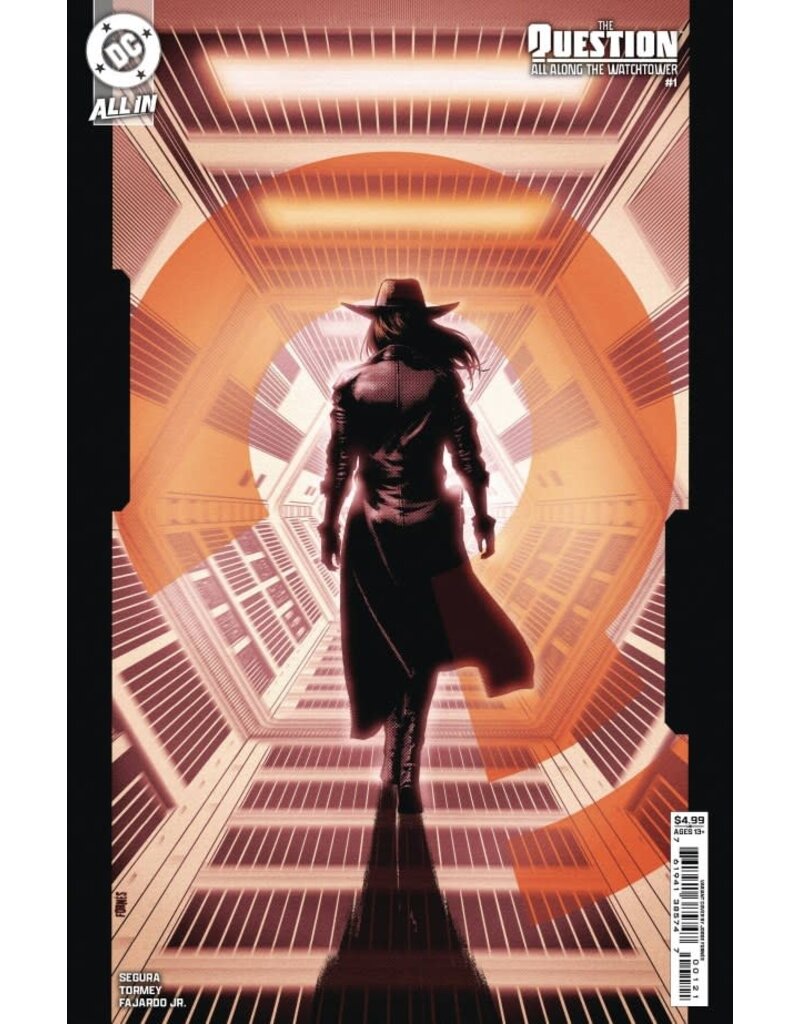 DC COMICS The Question: All Along the Watchtower #1 Cover B Jorge Fornés Card Stock Variant