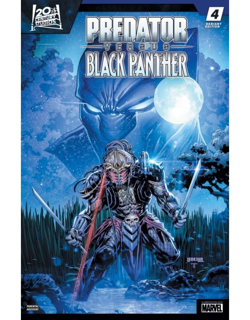 Marvel Comics Predator vs. Black Panther #4 Ken Lashley Variant
