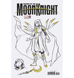 Marvel Comics Phases of the Moon Knight #4 Moisés Hidalgo Design Variant