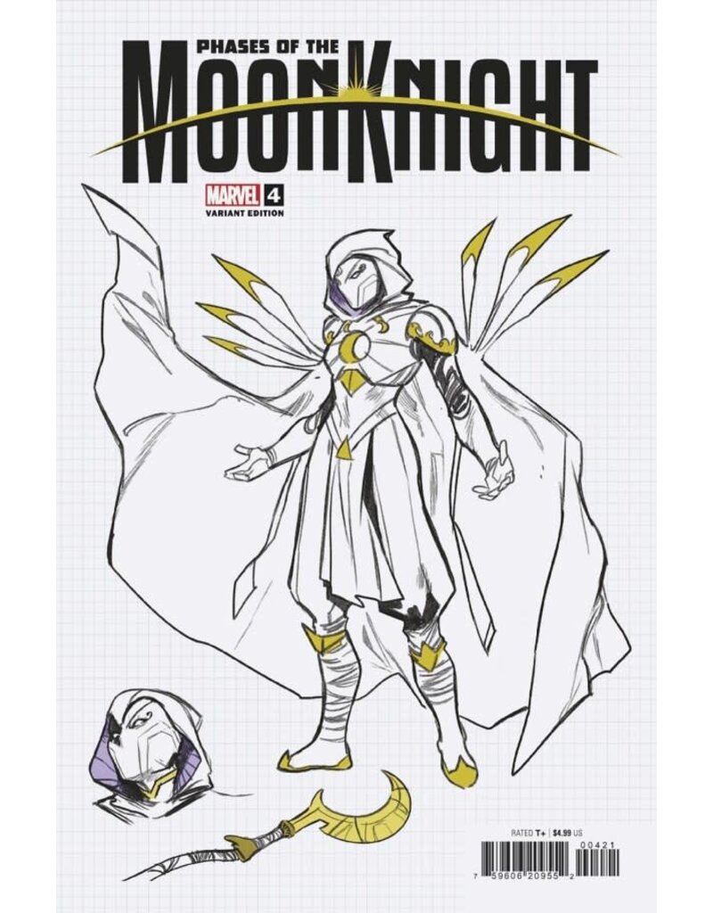 Marvel Comics Phases of the Moon Knight #4 Moisés Hidalgo Design Variant