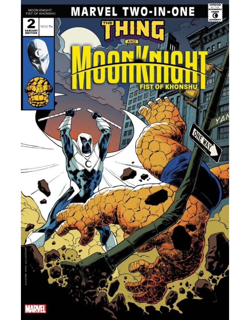 Marvel Comics Moon Knight: Fist of Khonshu #2 Dave Wachter Marvel Two-in-One Variant